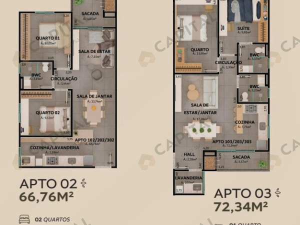 Apartamentos - Venda