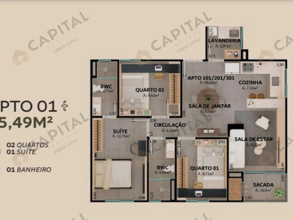 Apartamentos - Venda