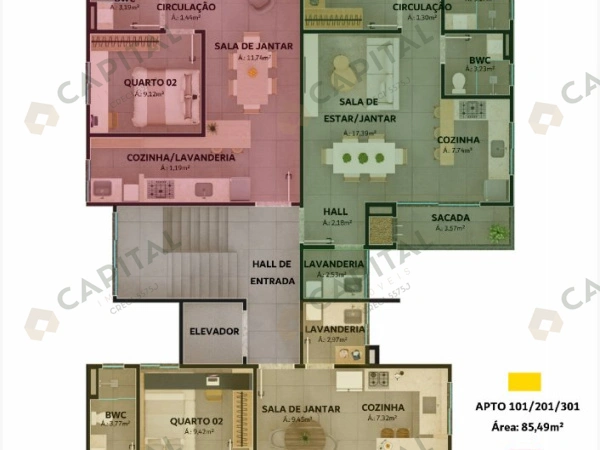 Apartamentos - Venda
